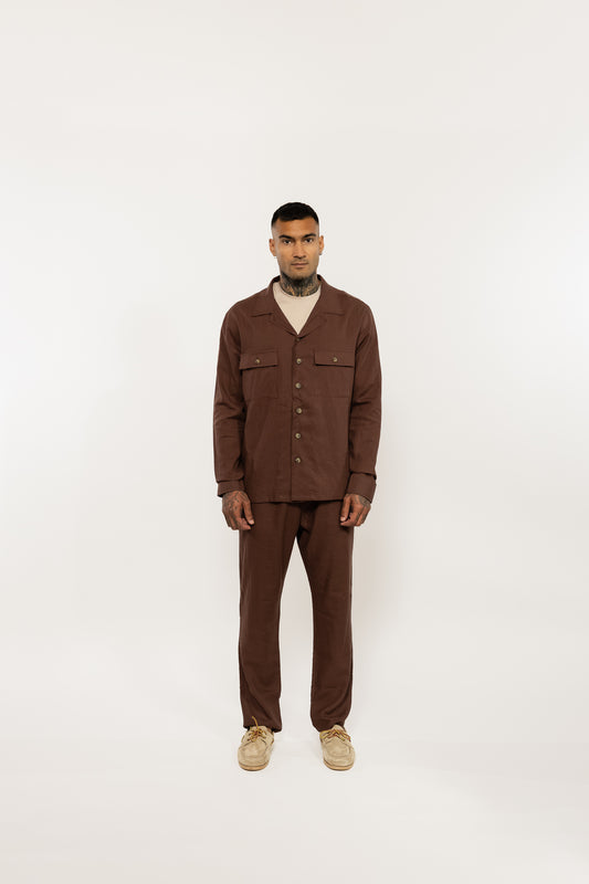 Brown Overshirt