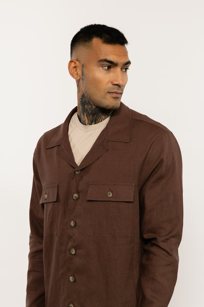 Brown Overshirt