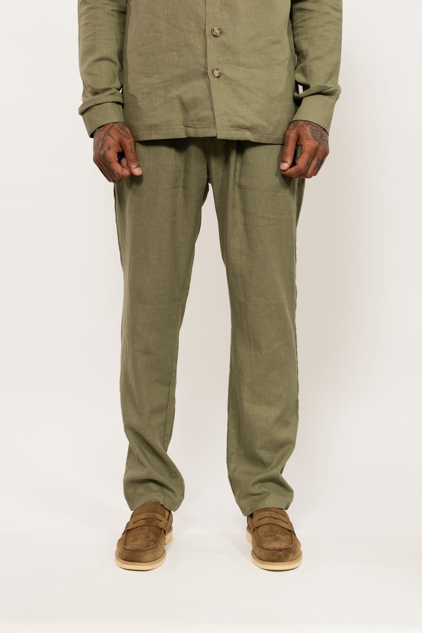 Green Khaki Overshirt