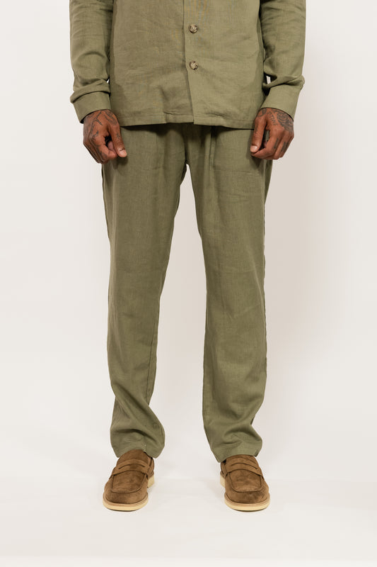 Green Khaki Overshirt