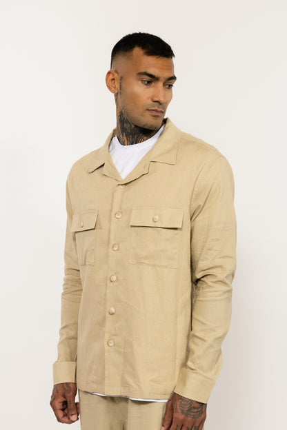 Beige Overshirt
