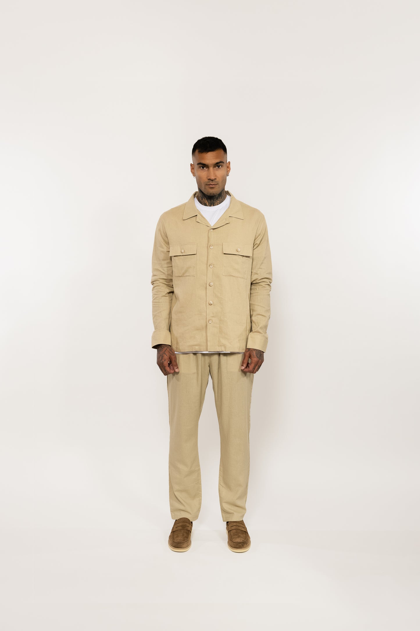 Beige Overshirt