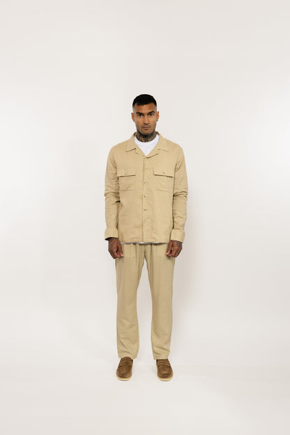 Beige Overshirt