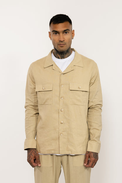 Beige Overshirt