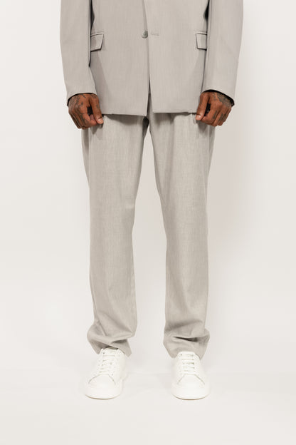 Light Grey Relaxed Fit Blazer