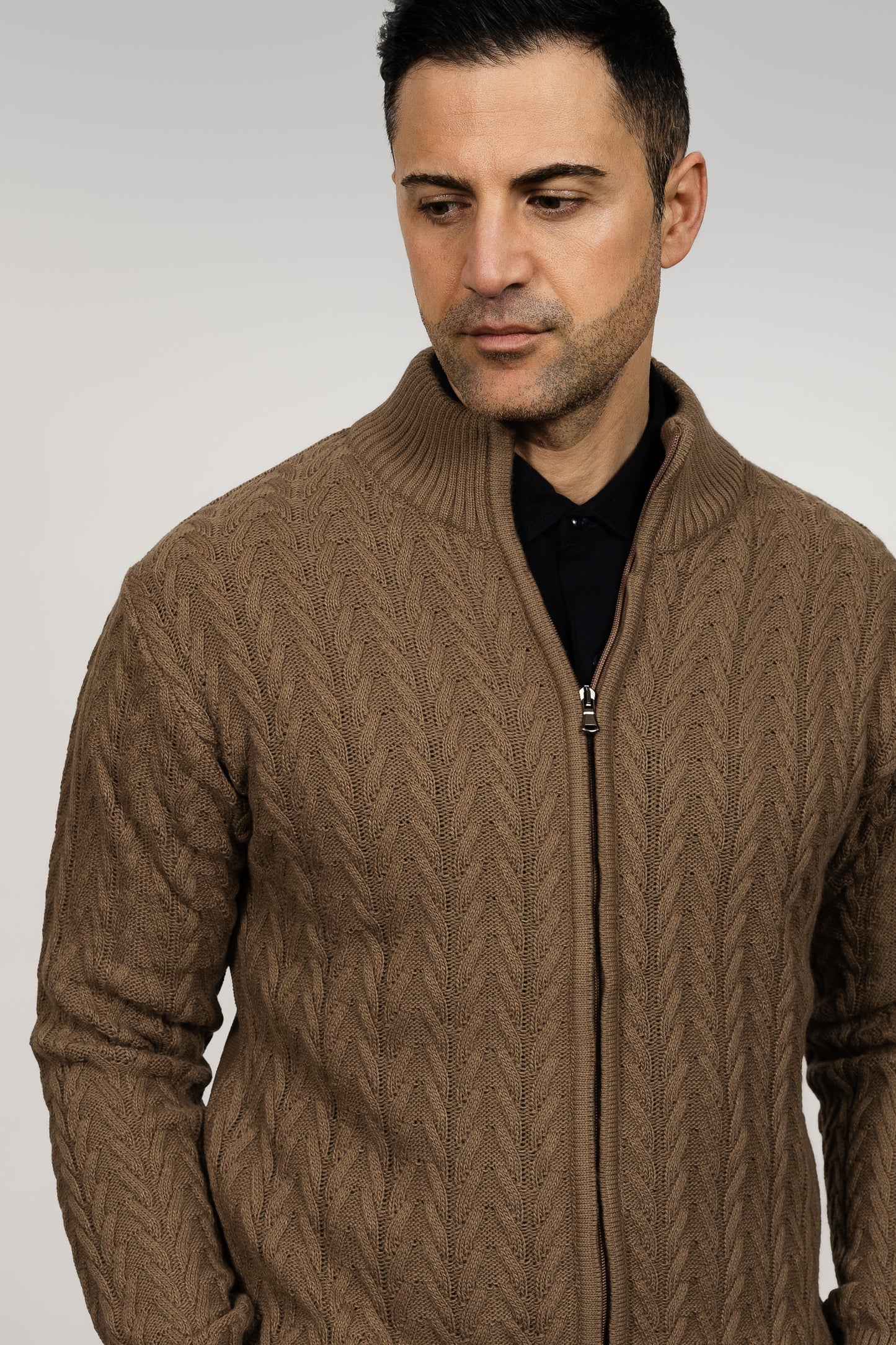 Fango Zip Up Cardigan