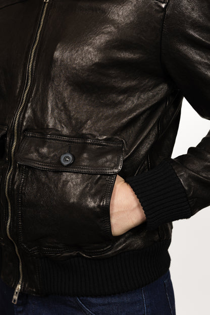 Black Leather Jacket