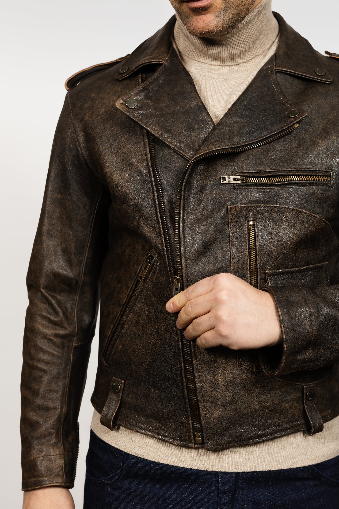 Biker Leather Jacket