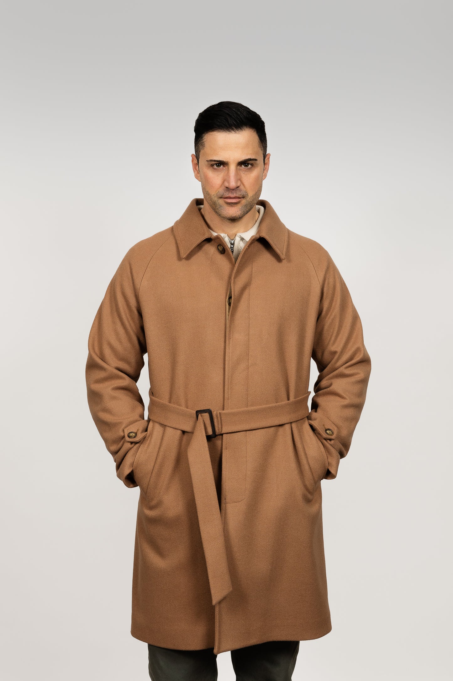 Beige Wool Coat