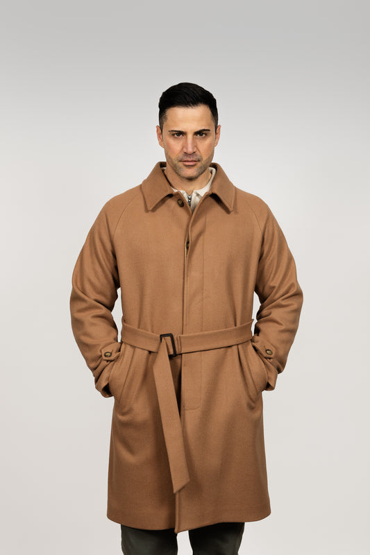 Beige Wool Coat