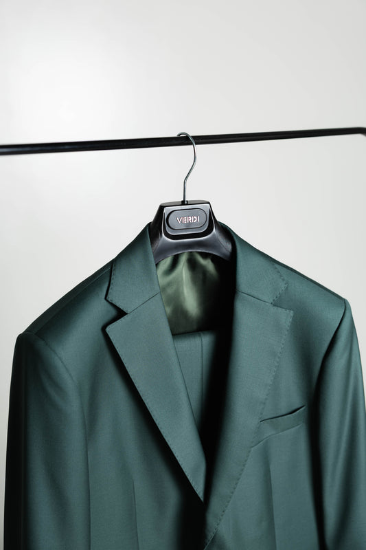 Green Wool Suit