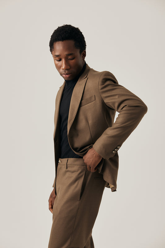 Brown Blazer Jacket