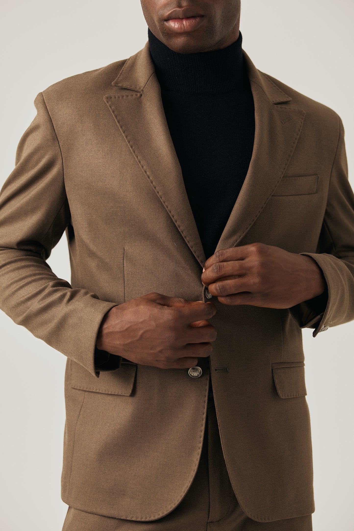Brown Blazer Jacket
