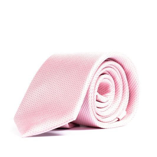 PINK SILK TIE