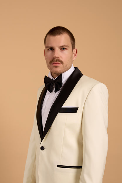 Milky White Tuxedo