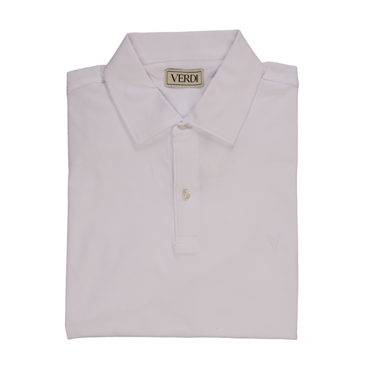 VERDI WHITE POLO SHIRT