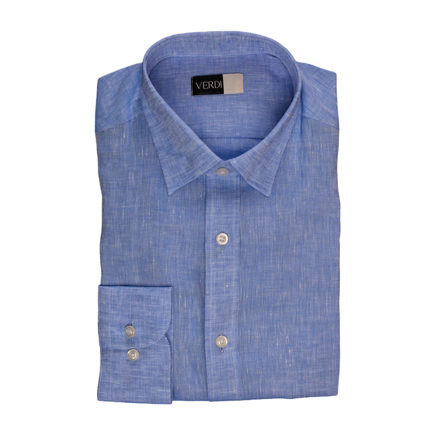 VERDI SKY LINEN SHIRT