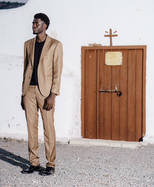 Caramel Wool Suit